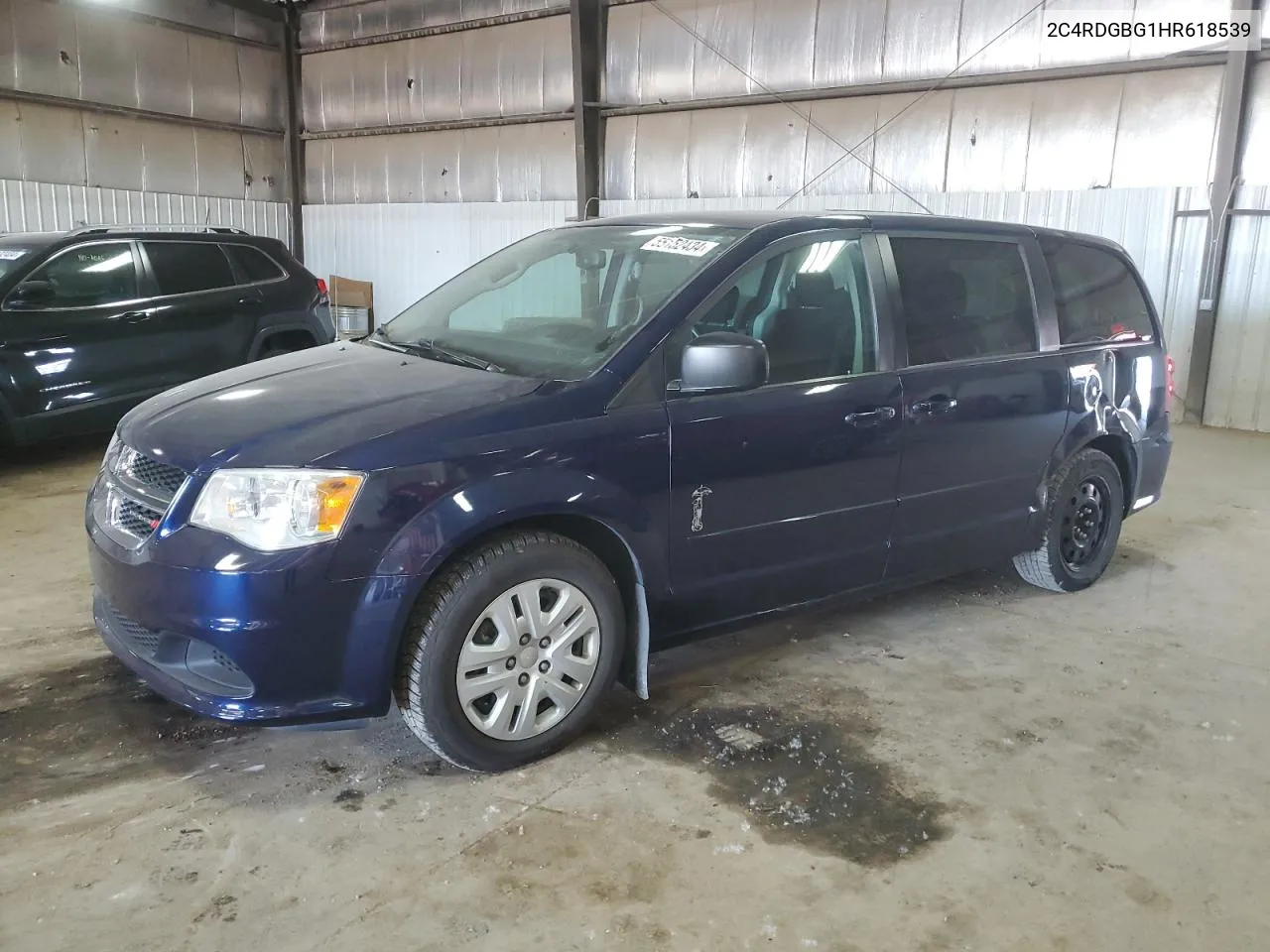 2017 Dodge Grand Caravan Se VIN: 2C4RDGBG1HR618539 Lot: 55152434