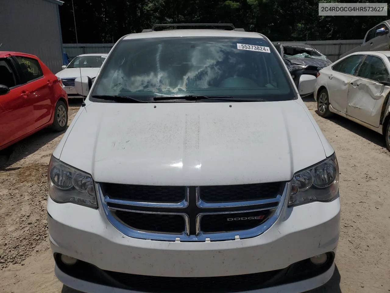 2C4RDGCG4HR573627 2017 Dodge Grand Caravan Sxt