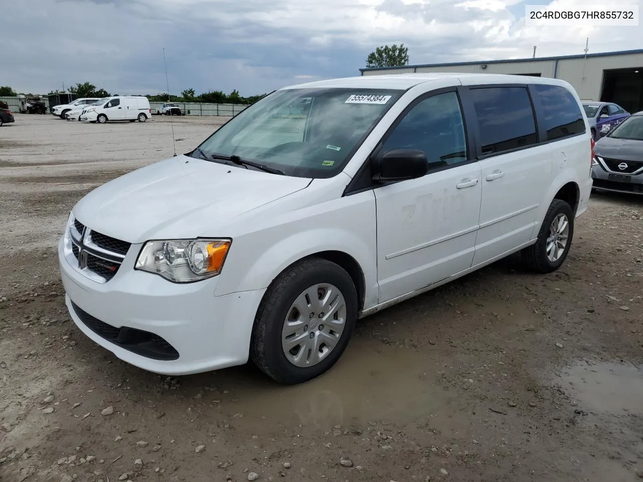 2C4RDGBG7HR855732 2017 Dodge Grand Caravan Se