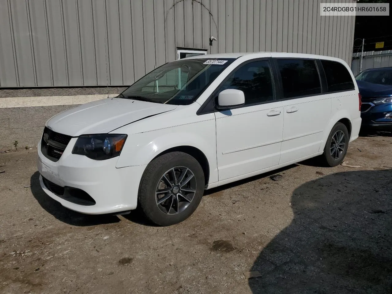 2017 Dodge Grand Caravan Se VIN: 2C4RDGBG1HR601658 Lot: 55707144