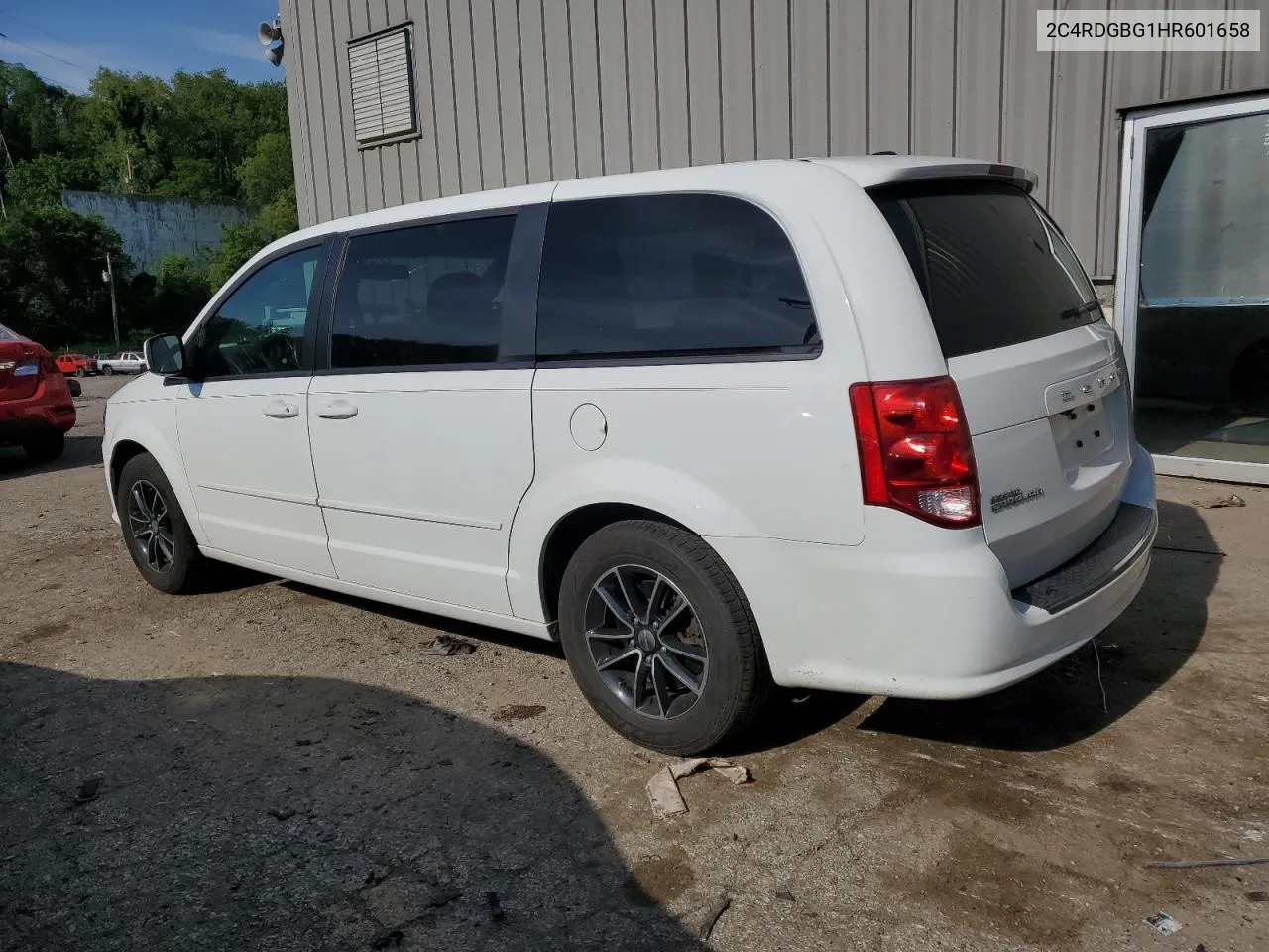 2C4RDGBG1HR601658 2017 Dodge Grand Caravan Se