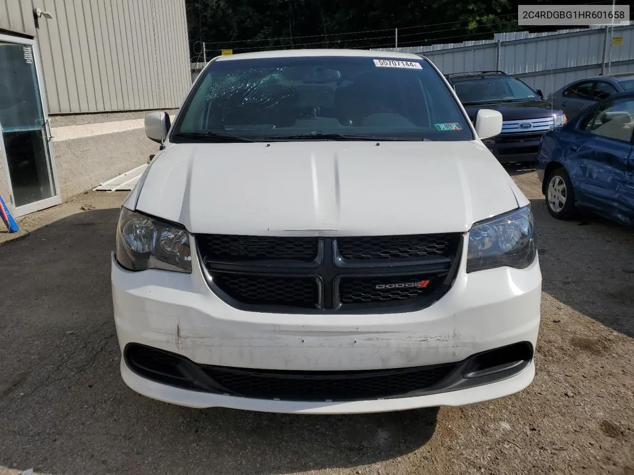 2017 Dodge Grand Caravan Se VIN: 2C4RDGBG1HR601658 Lot: 55707144