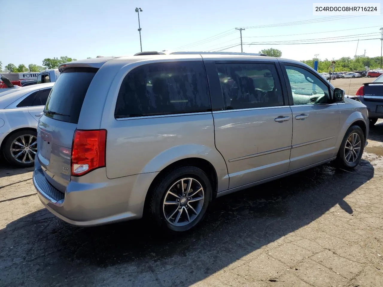 2C4RDGCG8HR716224 2017 Dodge Grand Caravan Sxt