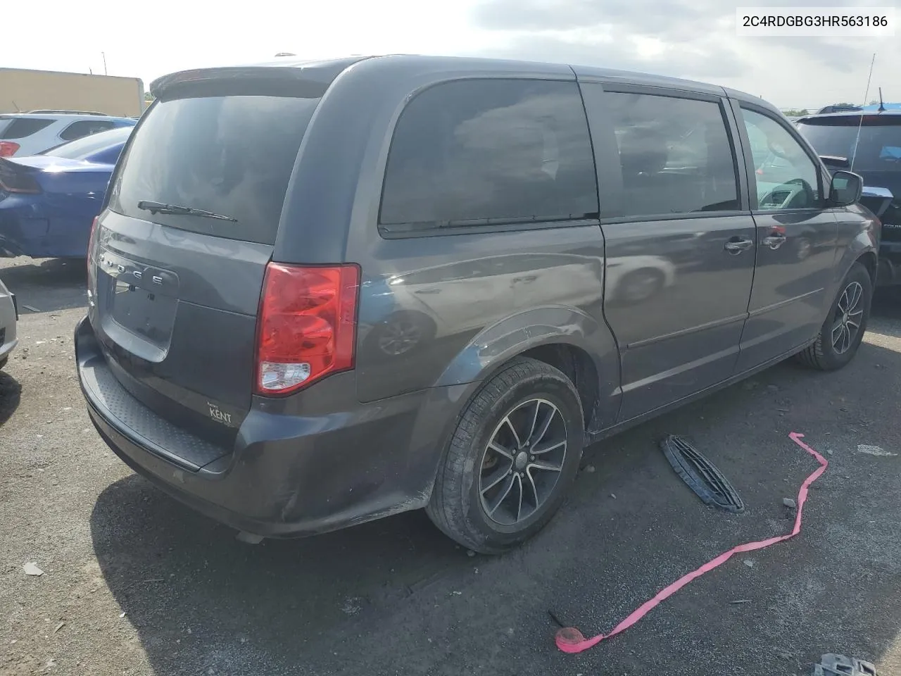 2017 Dodge Grand Caravan Se VIN: 2C4RDGBG3HR563186 Lot: 56017174