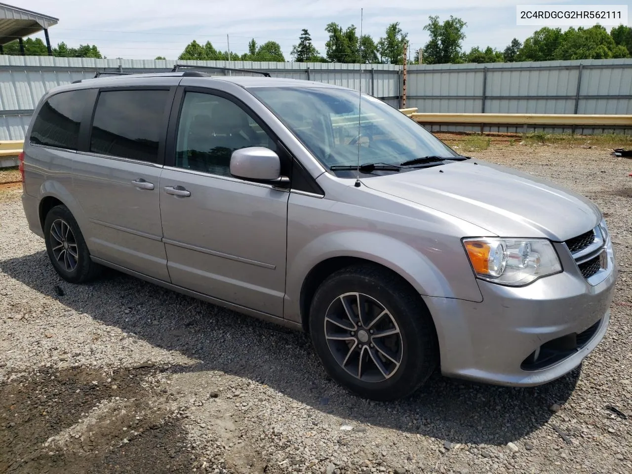 2017 Dodge Grand Caravan Sxt VIN: 2C4RDGCG2HR562111 Lot: 56192664