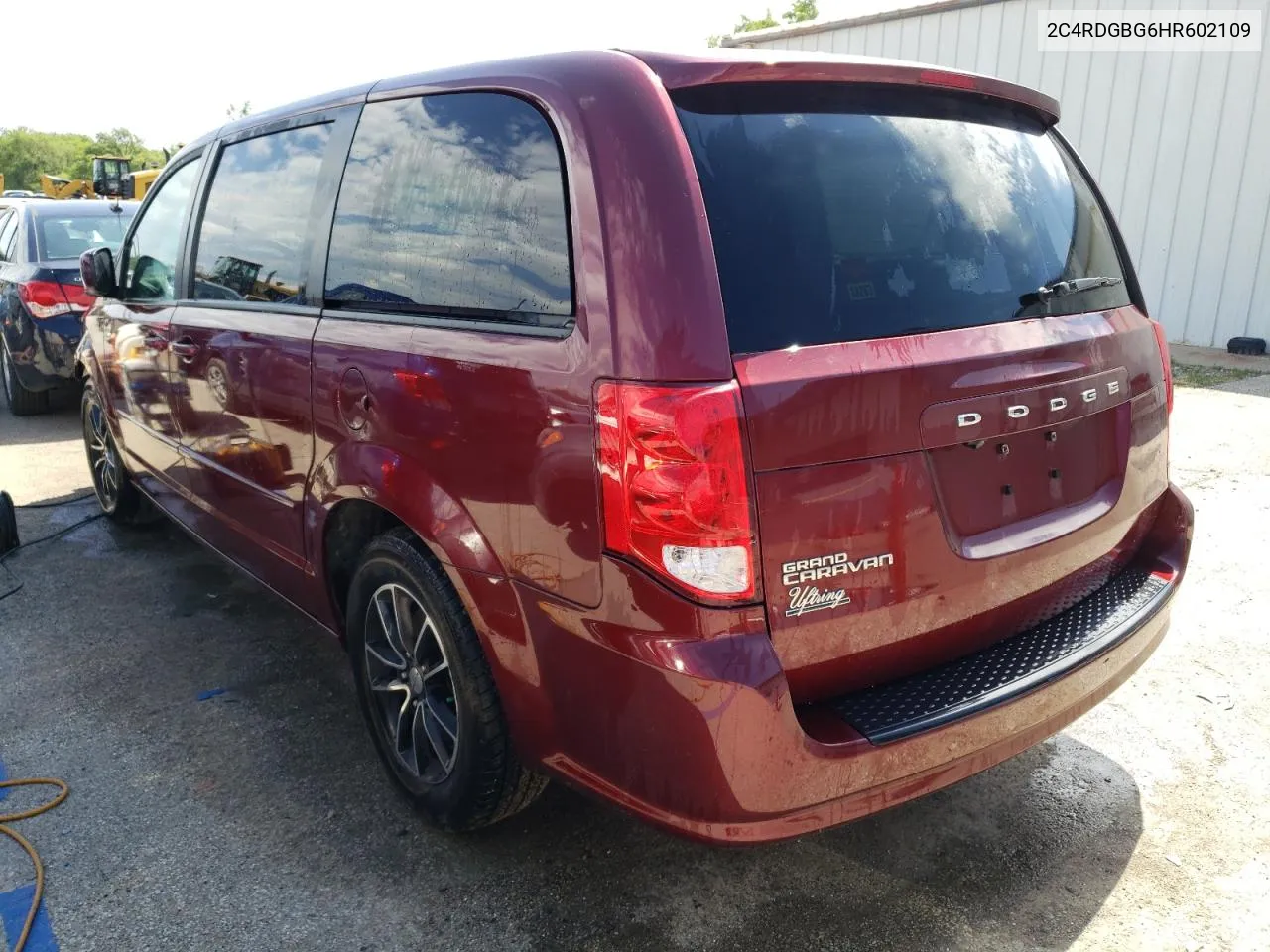 2017 Dodge Grand Caravan Se VIN: 2C4RDGBG6HR602109 Lot: 56210974