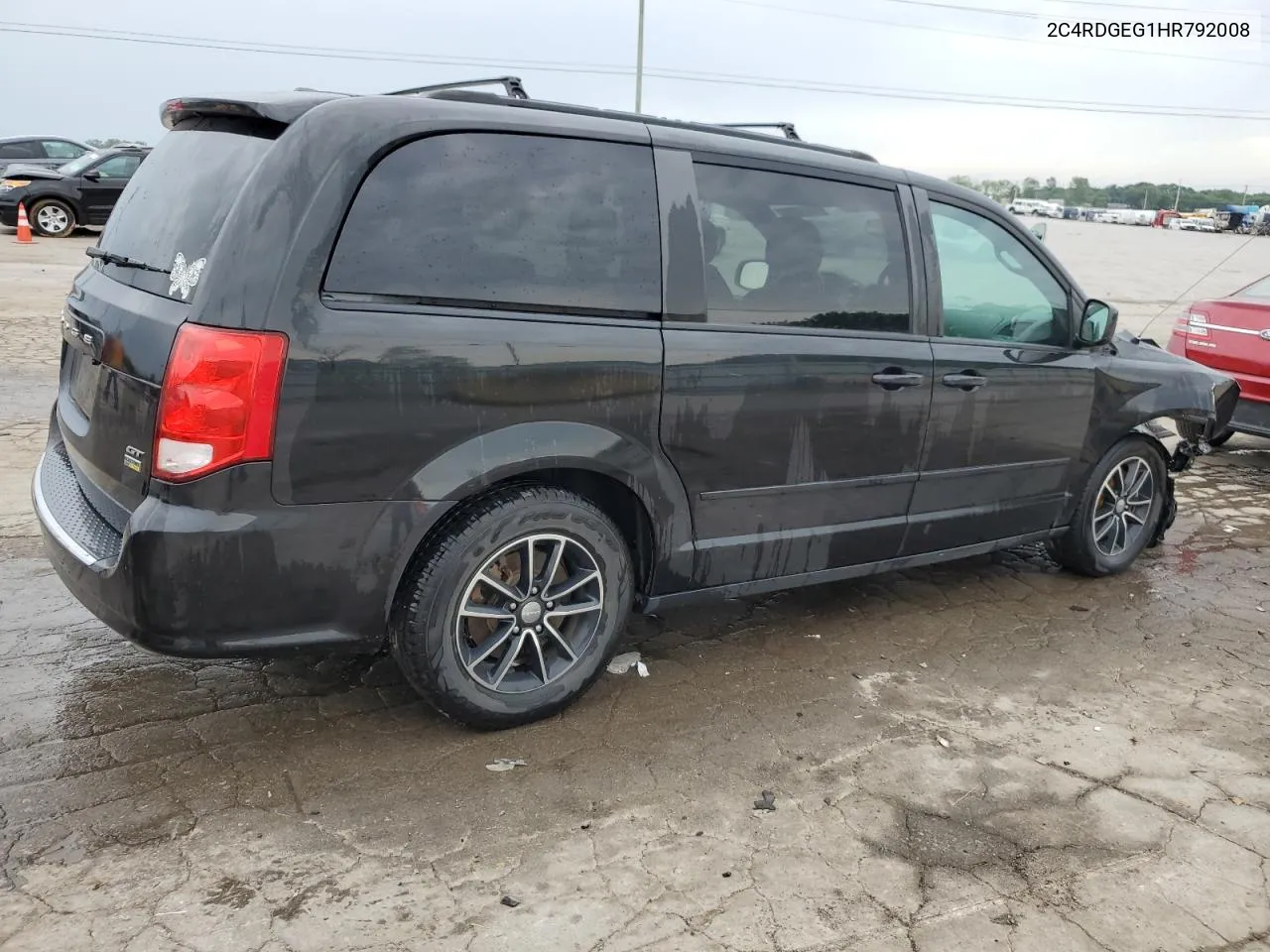 2C4RDGEG1HR792008 2017 Dodge Grand Caravan Gt