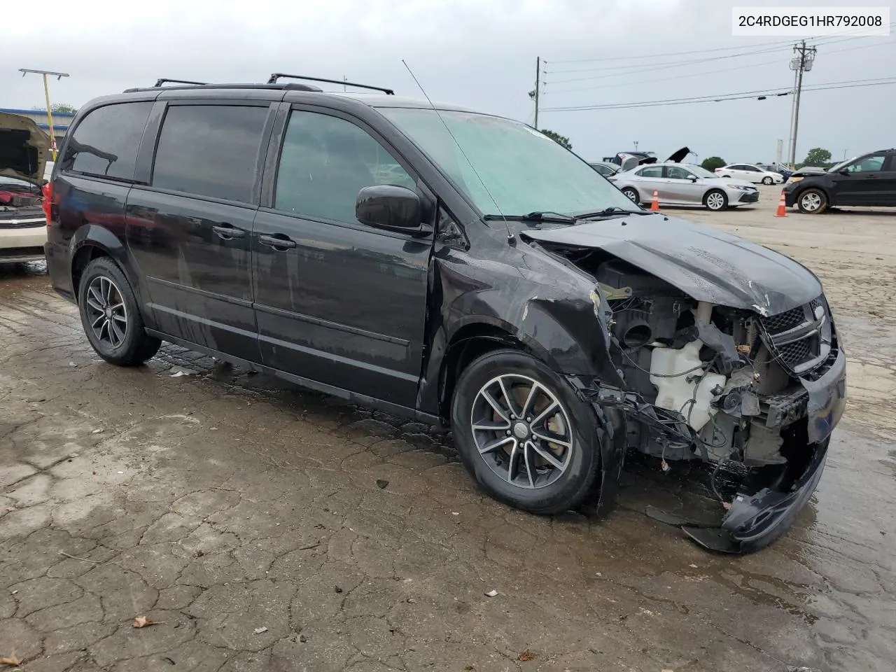 2C4RDGEG1HR792008 2017 Dodge Grand Caravan Gt