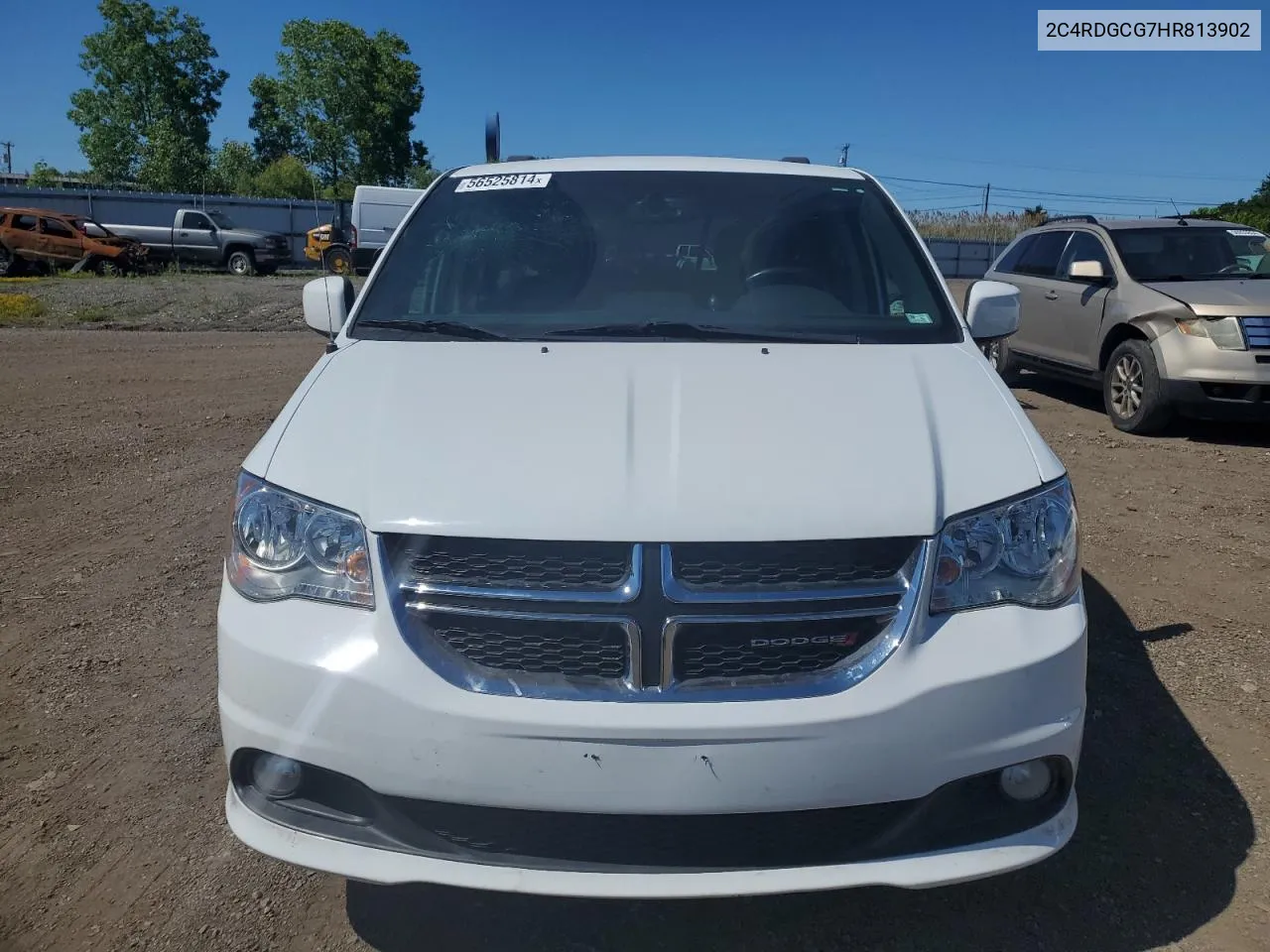 2017 Dodge Grand Caravan Sxt VIN: 2C4RDGCG7HR813902 Lot: 56525814