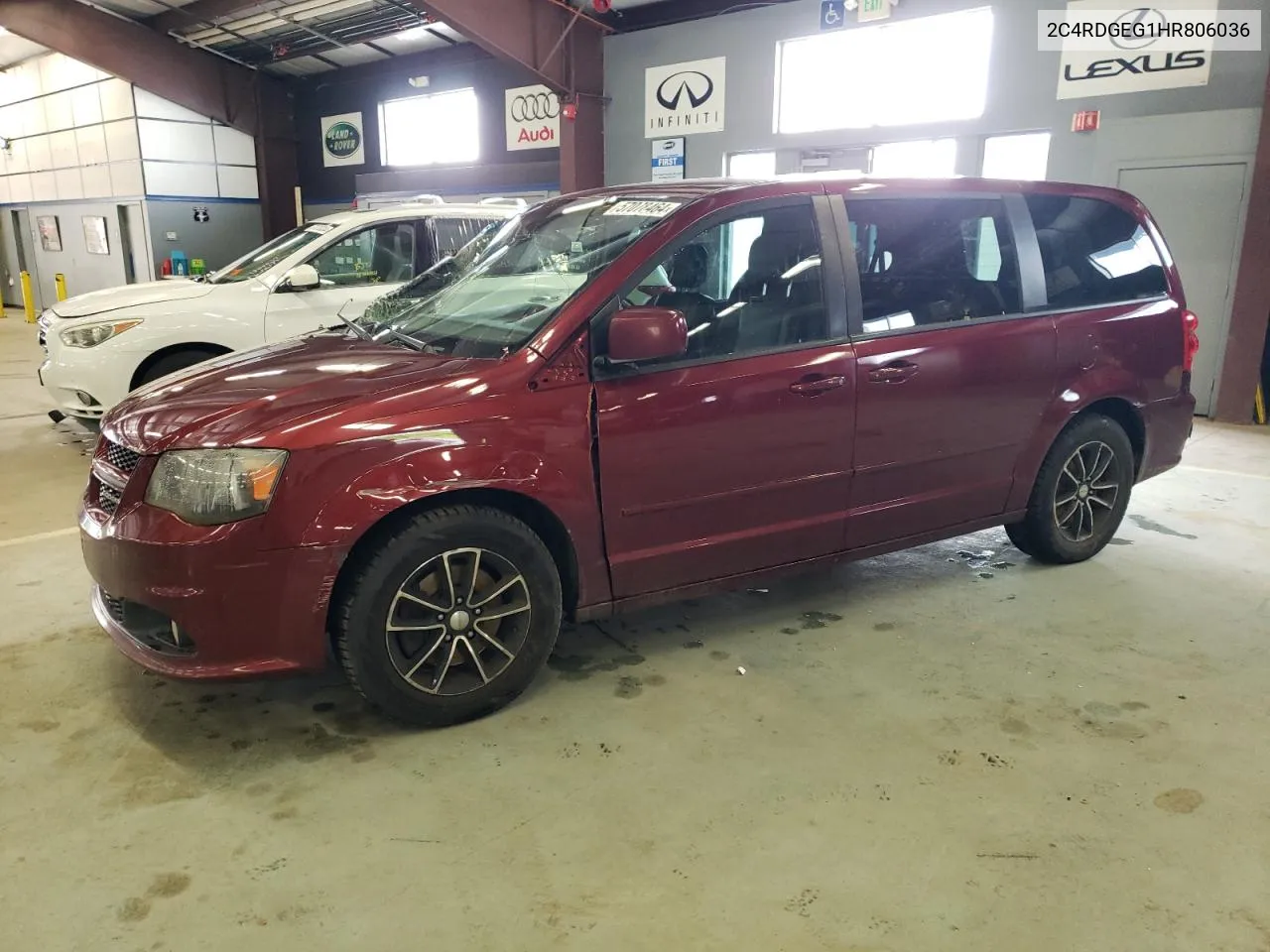 2C4RDGEG1HR806036 2017 Dodge Grand Caravan Gt