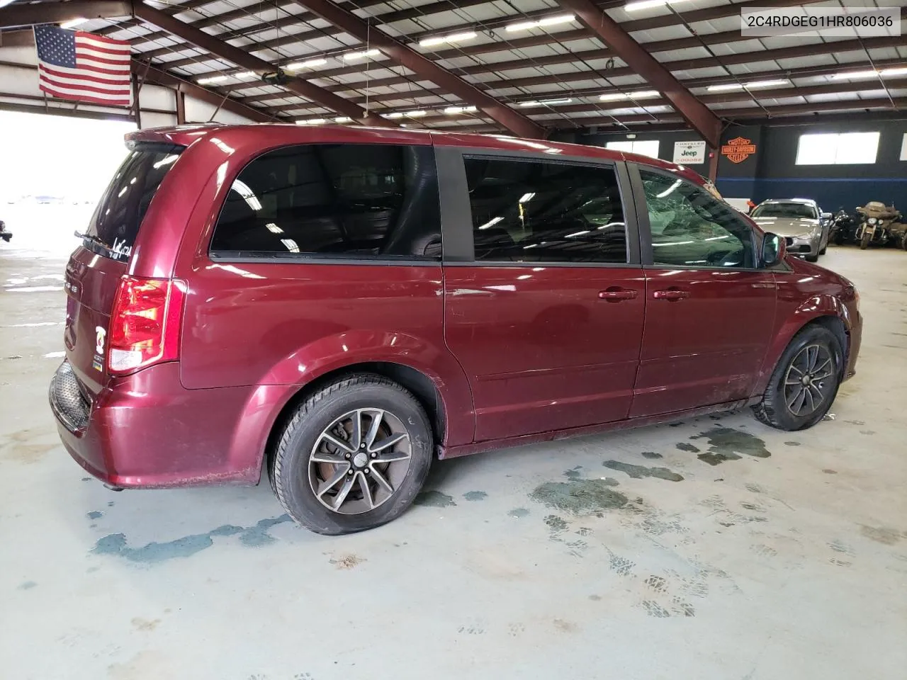 2C4RDGEG1HR806036 2017 Dodge Grand Caravan Gt