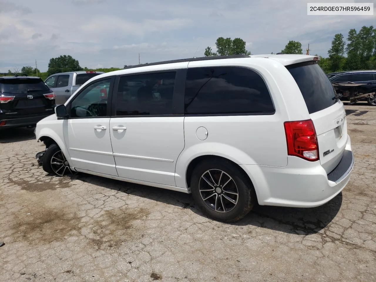 2017 Dodge Grand Caravan Gt VIN: 2C4RDGEG7HR596459 Lot: 57244804