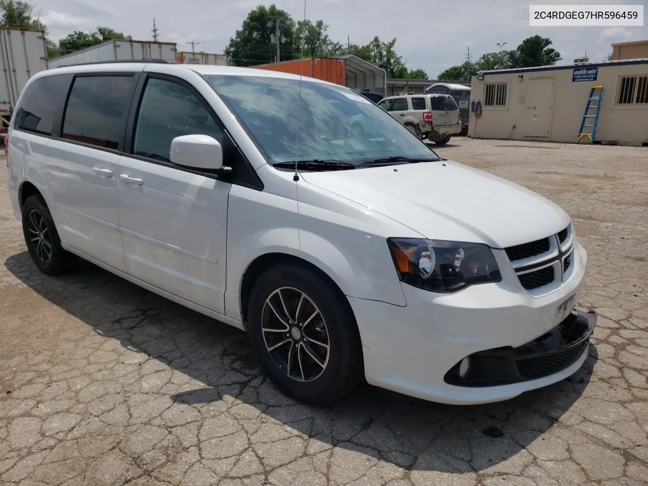 2017 Dodge Grand Caravan Gt VIN: 2C4RDGEG7HR596459 Lot: 57244804