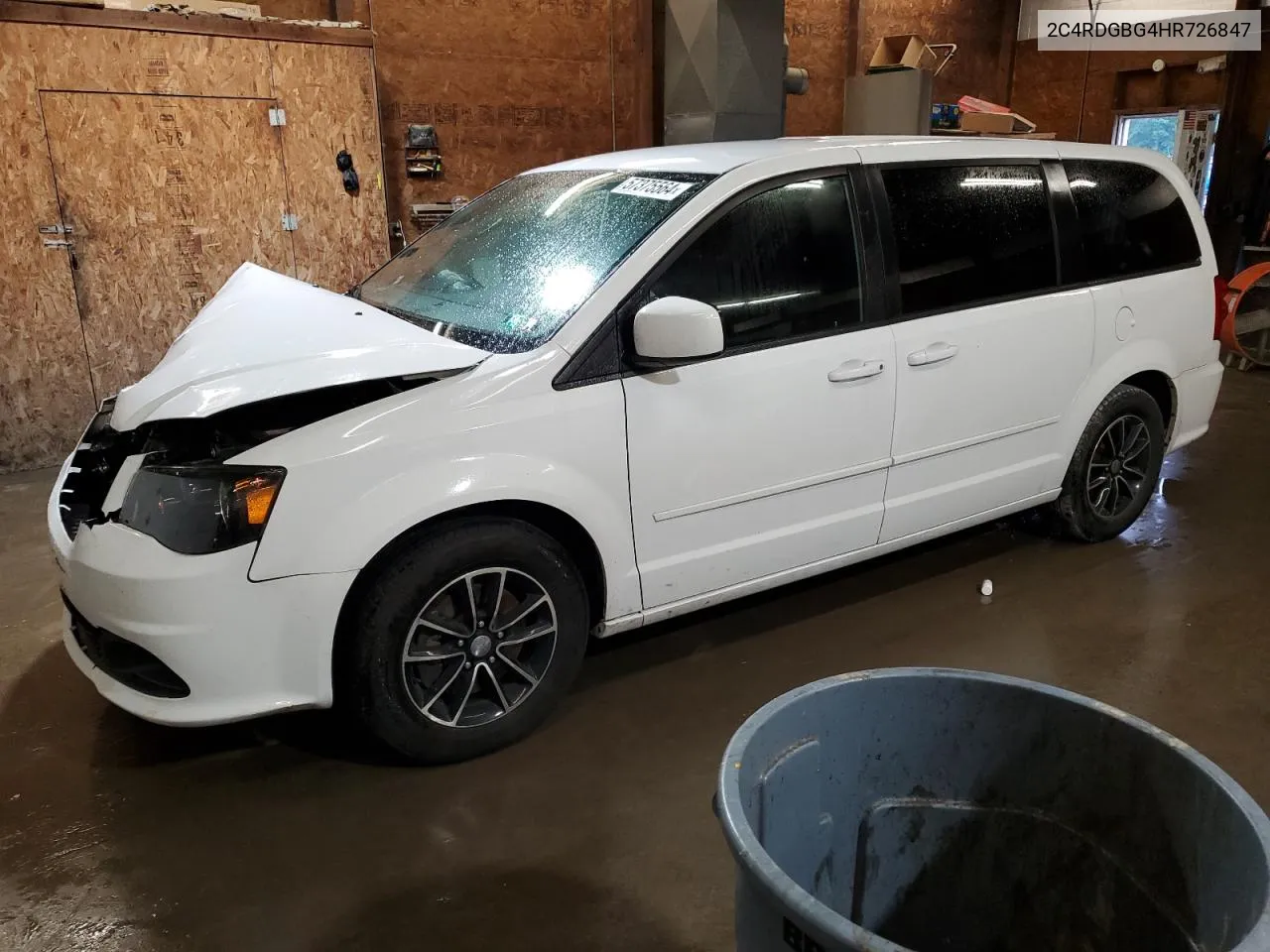 2C4RDGBG4HR726847 2017 Dodge Grand Caravan Se