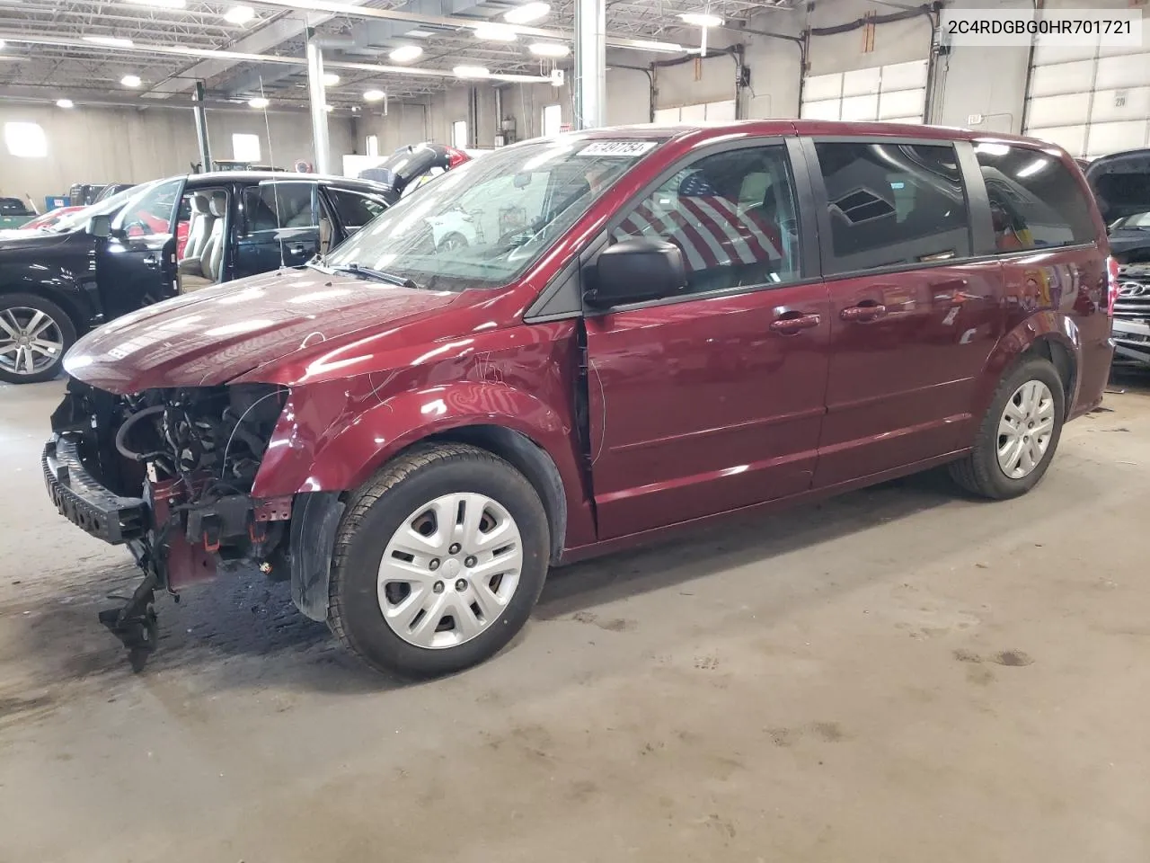 2C4RDGBG0HR701721 2017 Dodge Grand Caravan Se