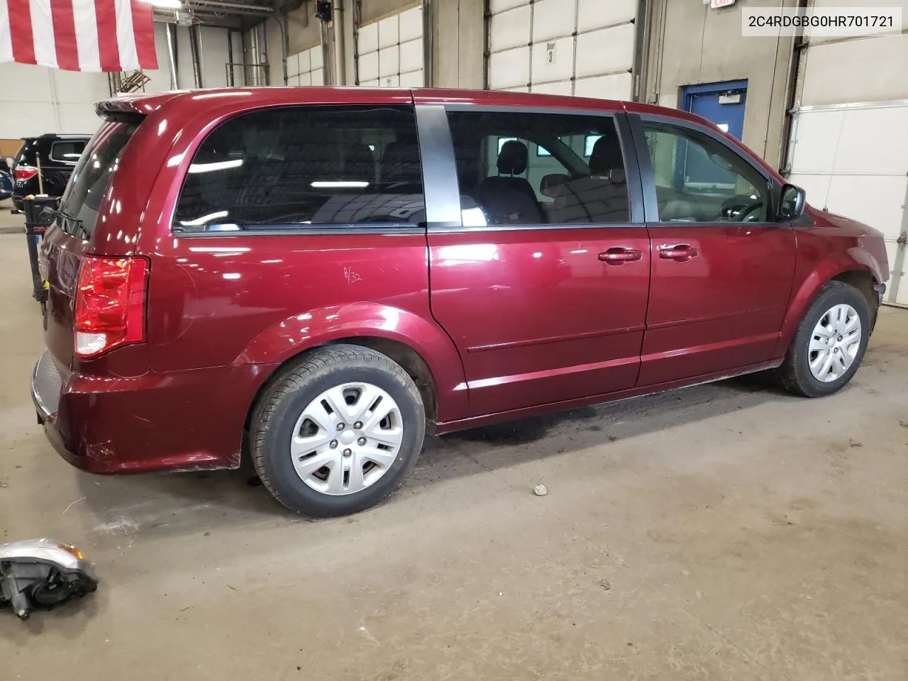 2C4RDGBG0HR701721 2017 Dodge Grand Caravan Se