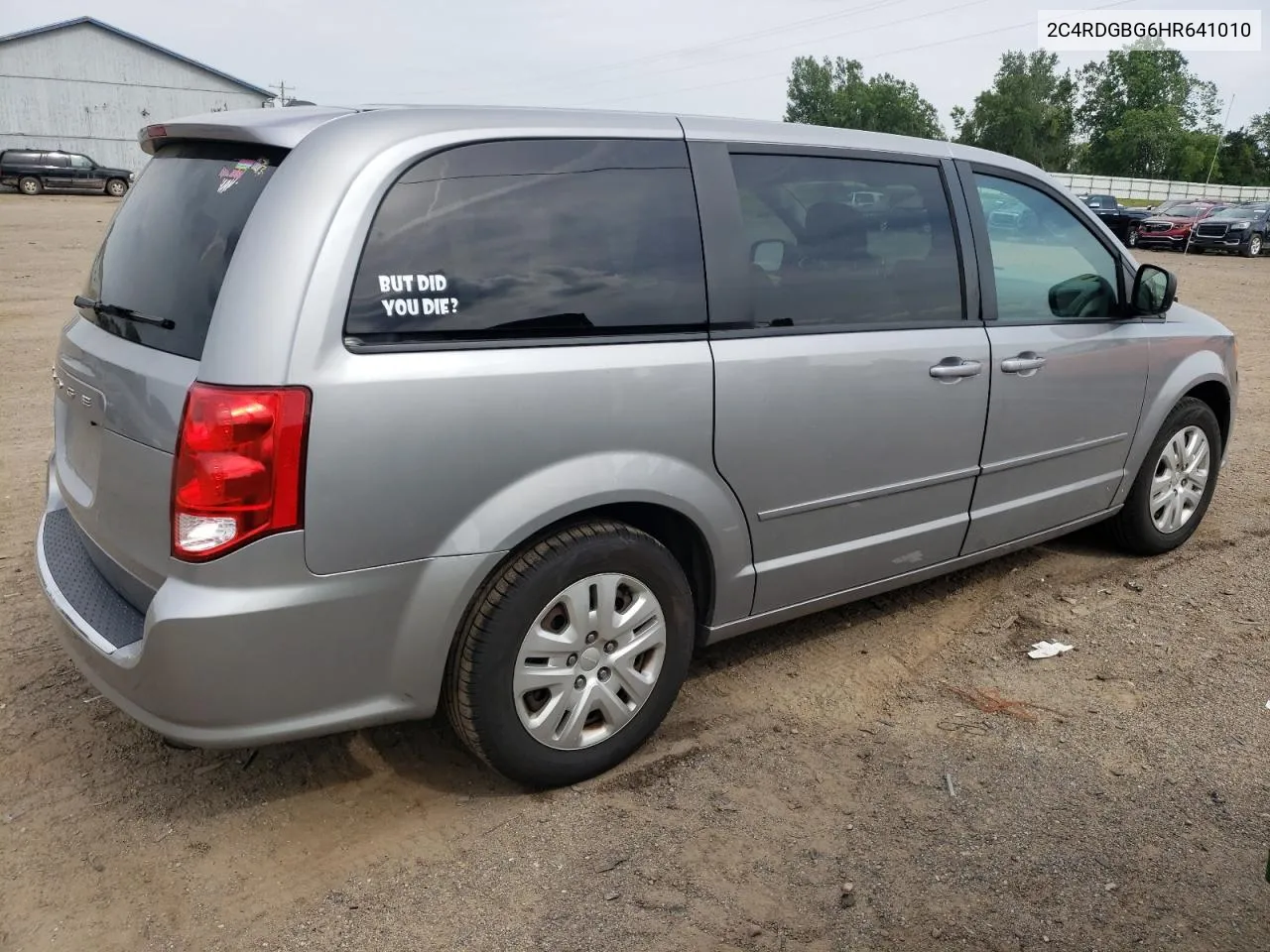 2C4RDGBG6HR641010 2017 Dodge Grand Caravan Se