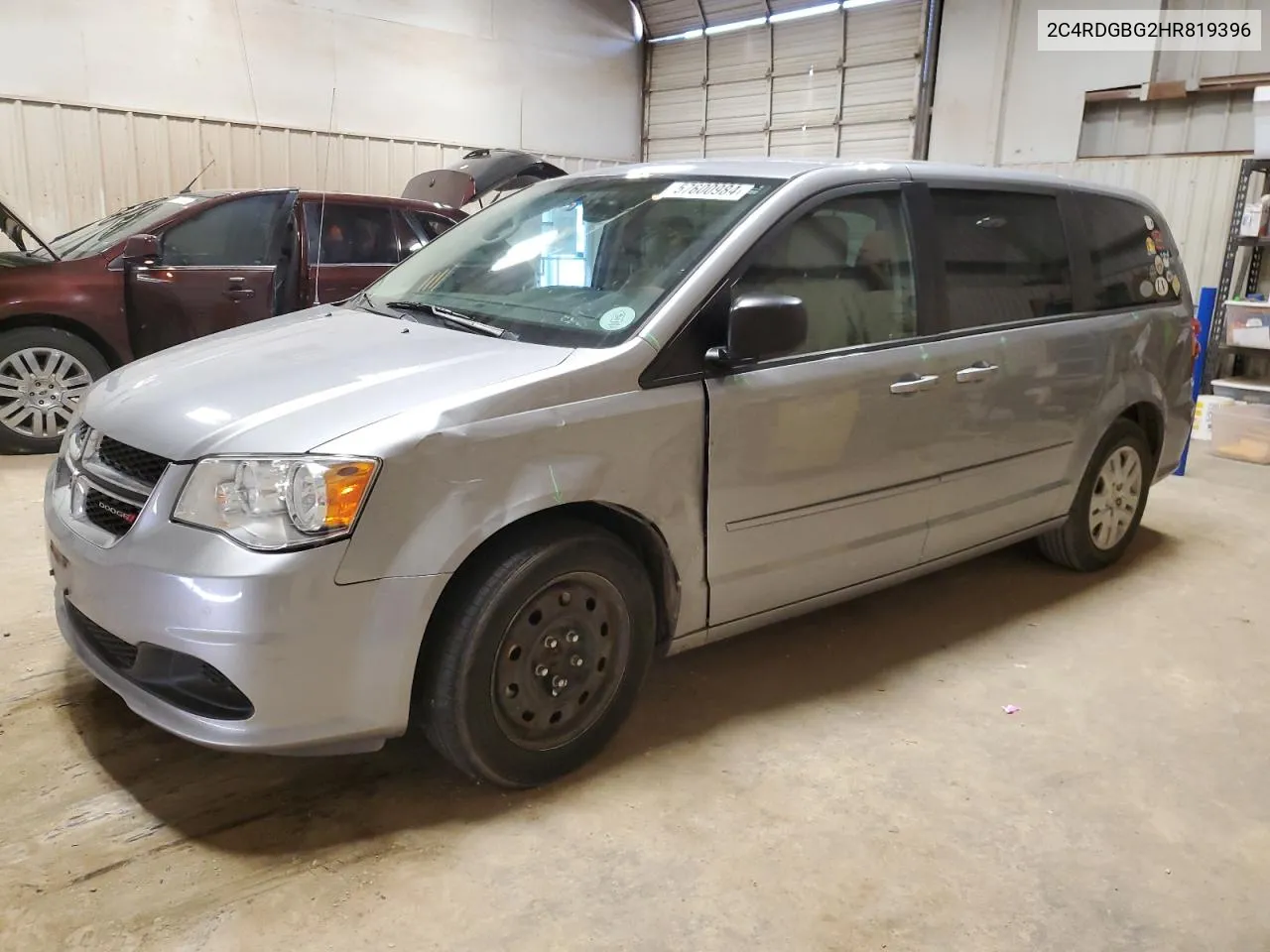 2017 Dodge Grand Caravan Se VIN: 2C4RDGBG2HR819396 Lot: 57600984