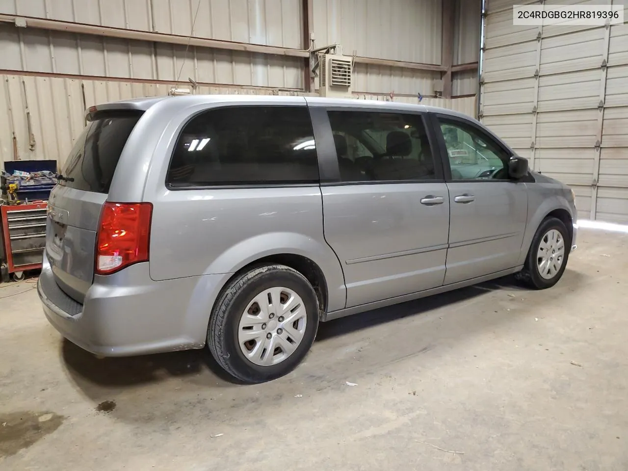 2C4RDGBG2HR819396 2017 Dodge Grand Caravan Se