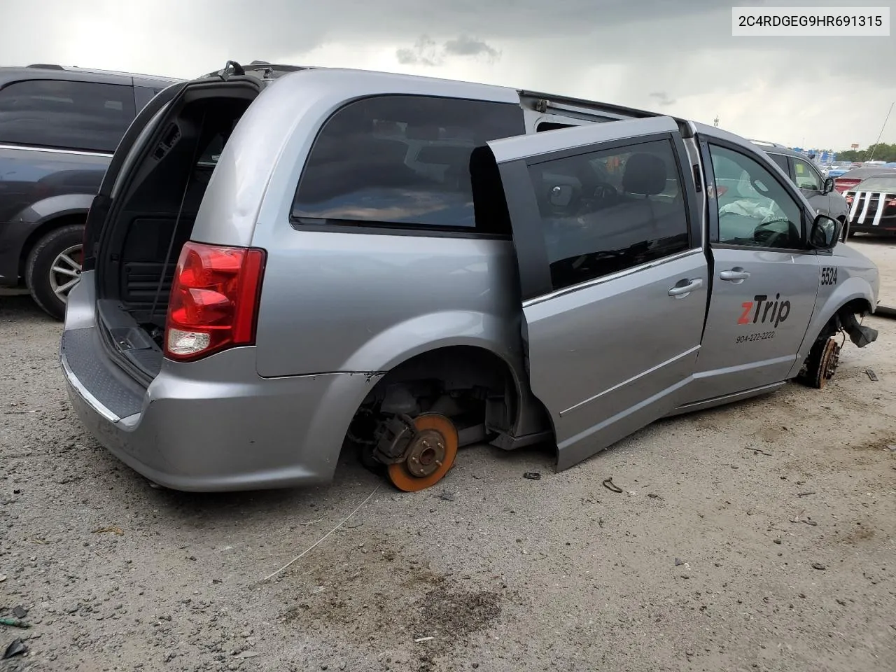 2C4RDGEG9HR691315 2017 Dodge Grand Caravan Gt