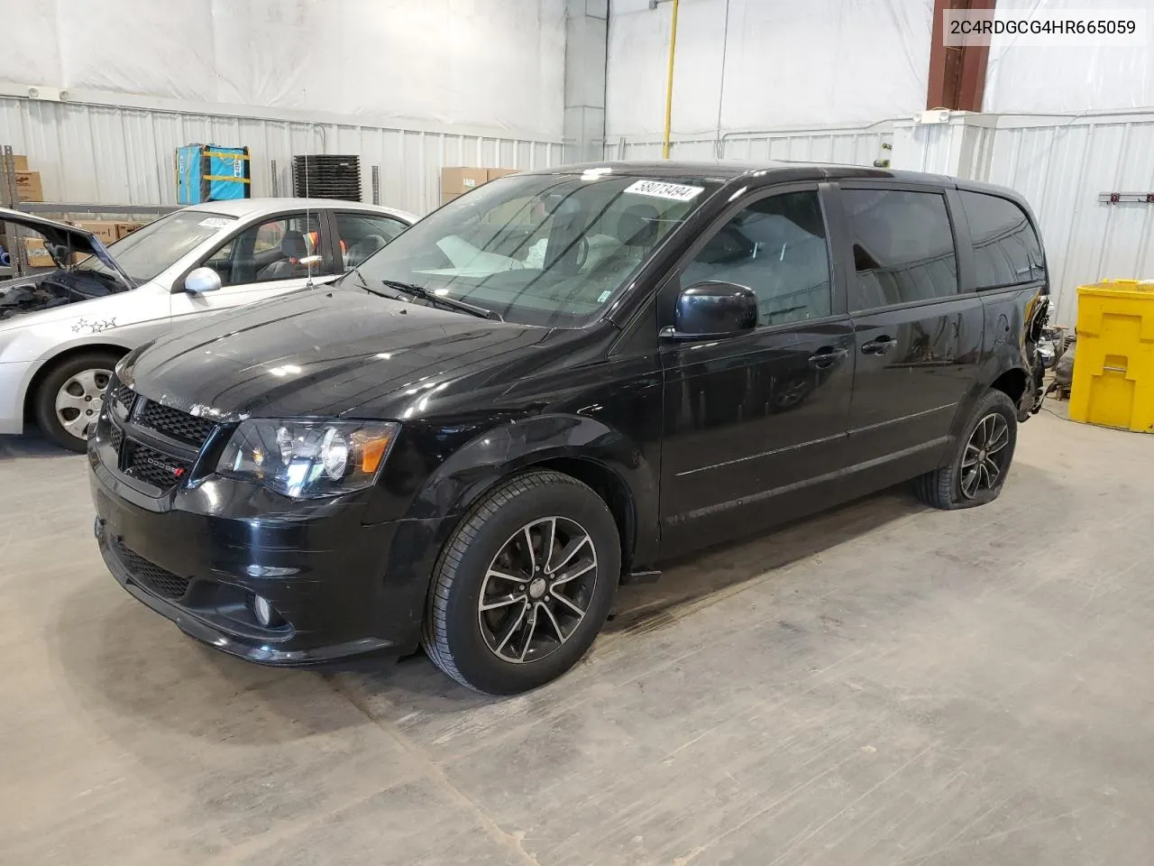 2017 Dodge Grand Caravan Sxt VIN: 2C4RDGCG4HR665059 Lot: 58073494