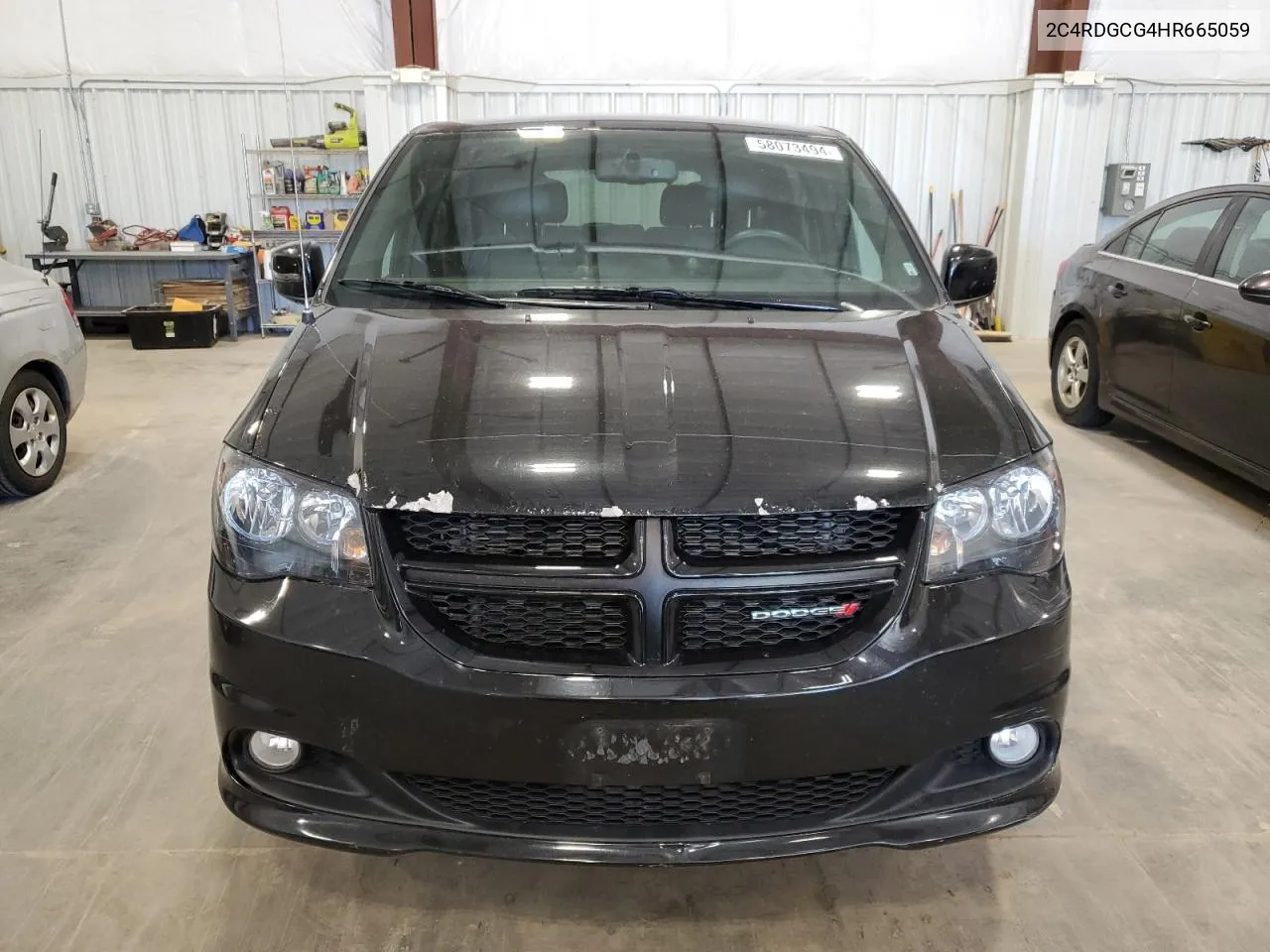 2C4RDGCG4HR665059 2017 Dodge Grand Caravan Sxt