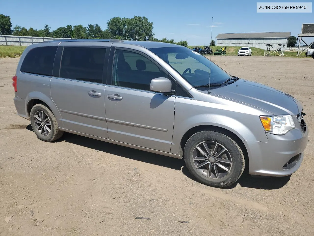 2017 Dodge Grand Caravan Sxt VIN: 2C4RDGCG6HR859401 Lot: 58225714