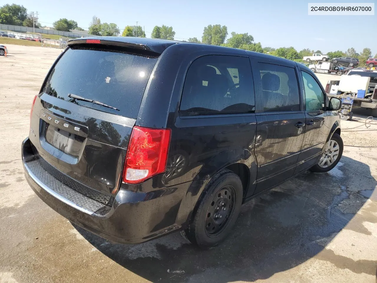 2017 Dodge Grand Caravan Se VIN: 2C4RDGBG9HR607000 Lot: 59906214