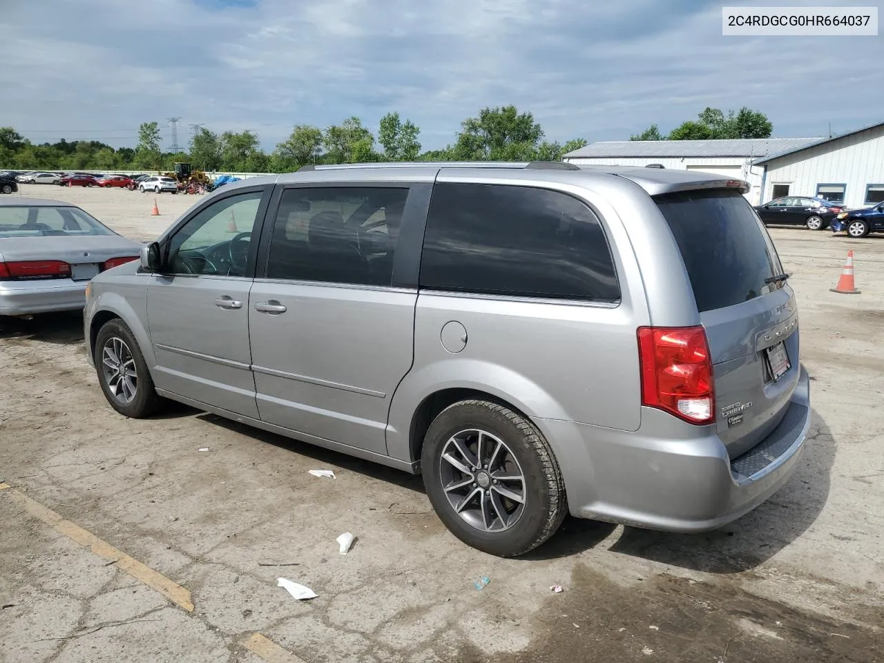 2C4RDGCG0HR664037 2017 Dodge Grand Caravan Sxt