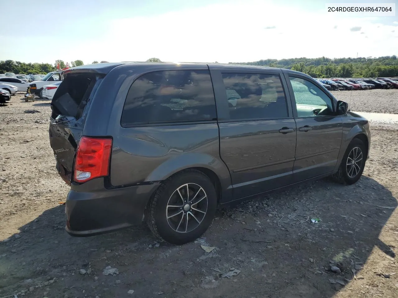 2C4RDGEGXHR647064 2017 Dodge Grand Caravan Gt