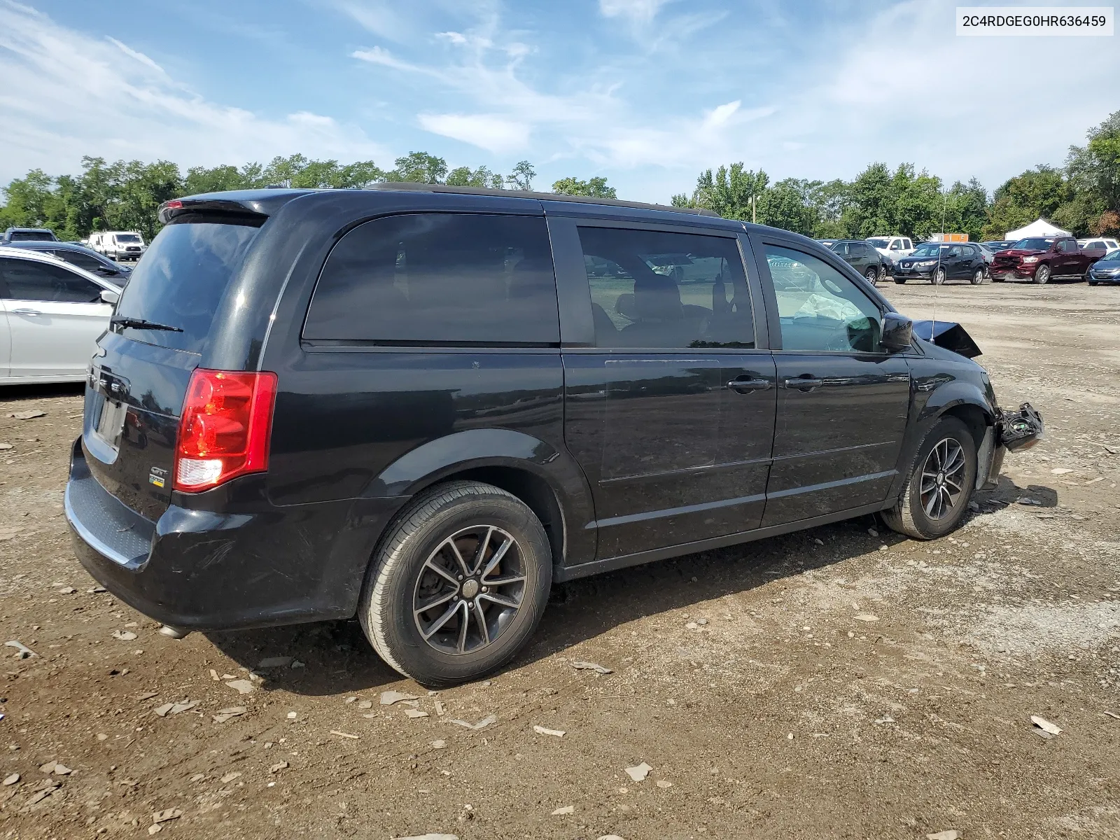 2017 Dodge Grand Caravan Gt VIN: 2C4RDGEG0HR636459 Lot: 63494674