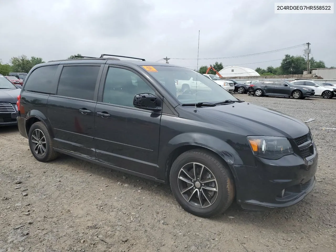 2017 Dodge Grand Caravan Gt VIN: 2C4RDGEG7HR558522 Lot: 63824364