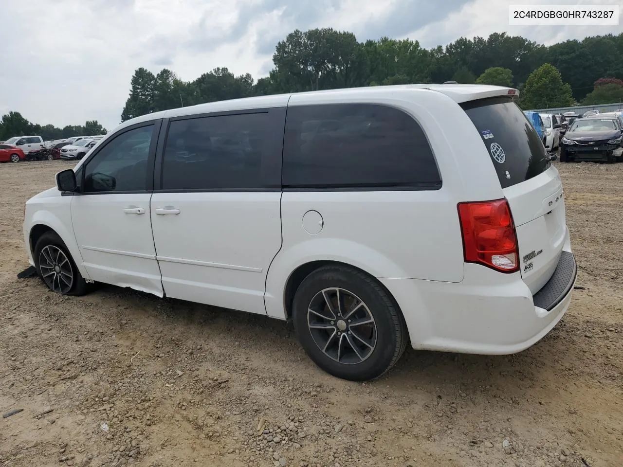 2017 Dodge Grand Caravan Se VIN: 2C4RDGBG0HR743287 Lot: 63990384