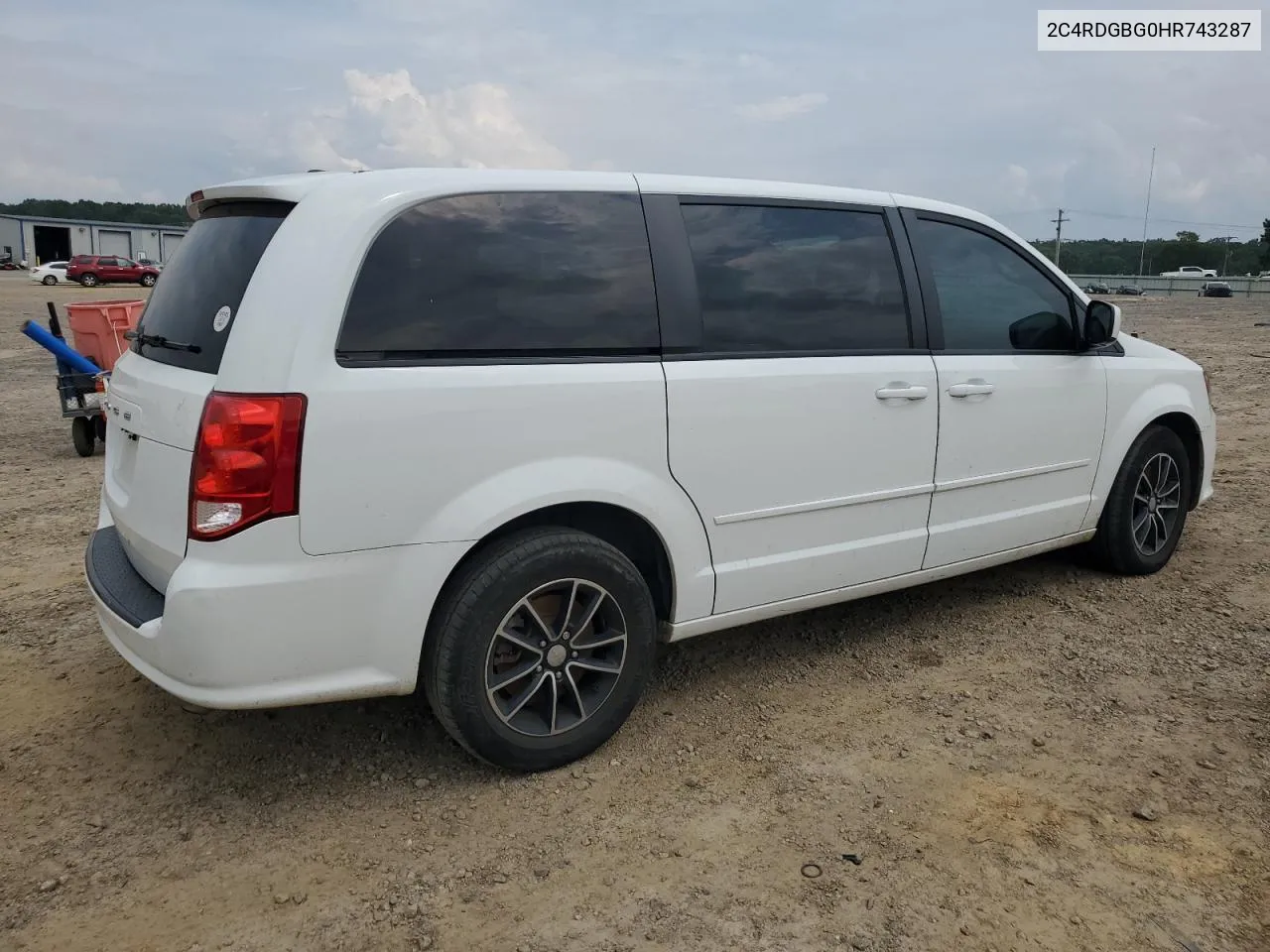 2017 Dodge Grand Caravan Se VIN: 2C4RDGBG0HR743287 Lot: 63990384