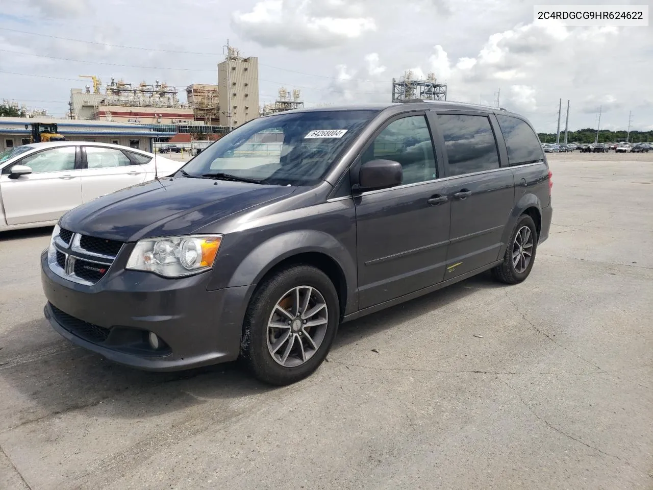 2017 Dodge Grand Caravan Sxt VIN: 2C4RDGCG9HR624622 Lot: 64268004