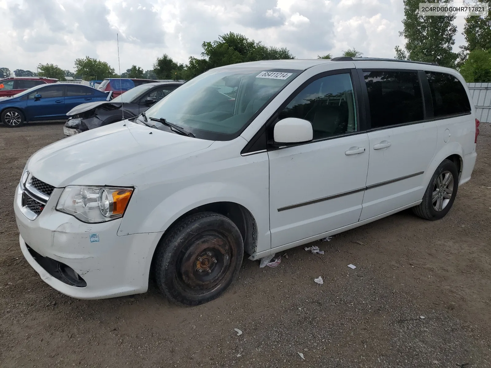 2C4RDGDG0HR717821 2017 Dodge Grand Caravan Crew