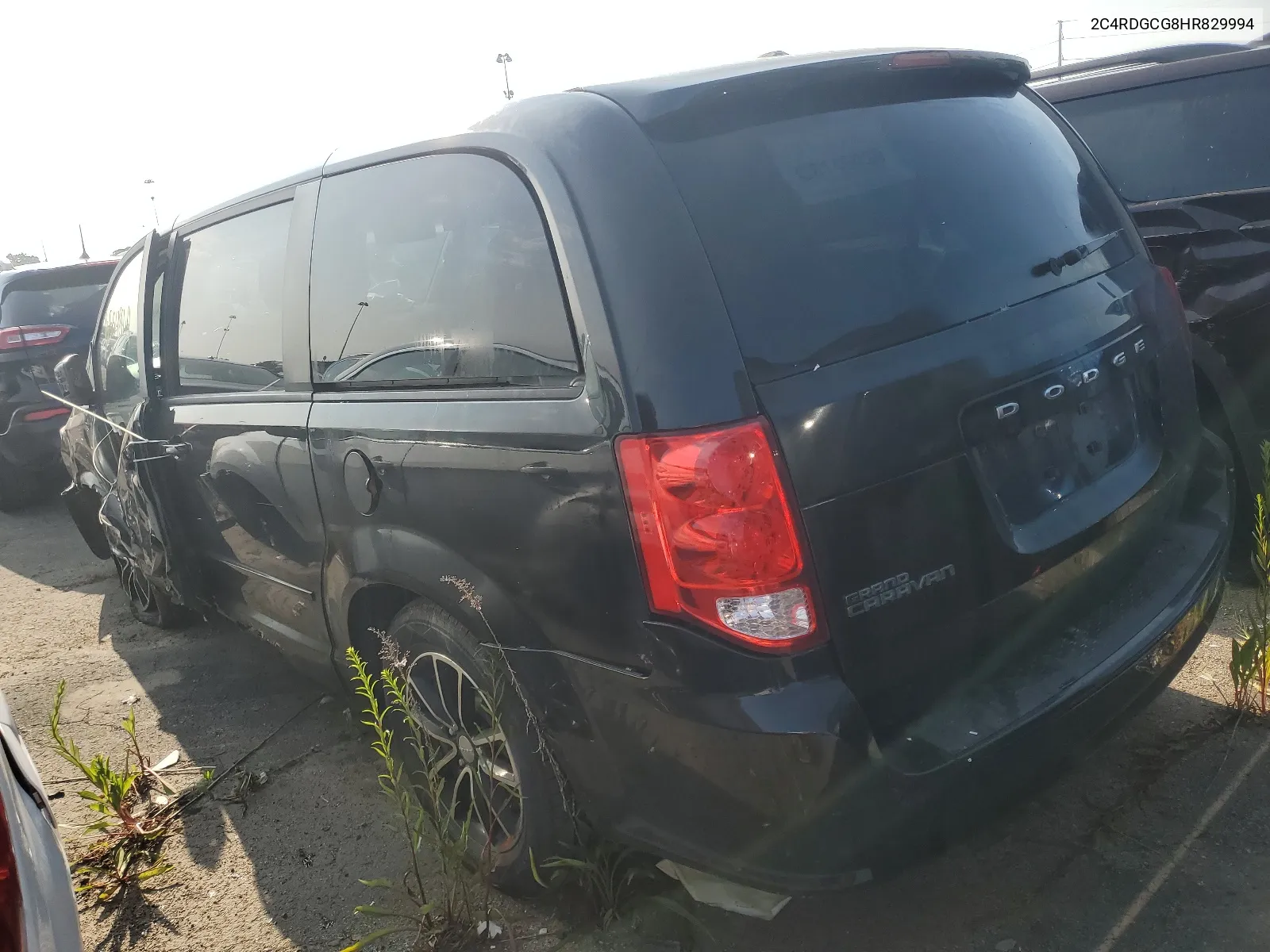 2C4RDGCG8HR829994 2017 Dodge Grand Caravan Sxt