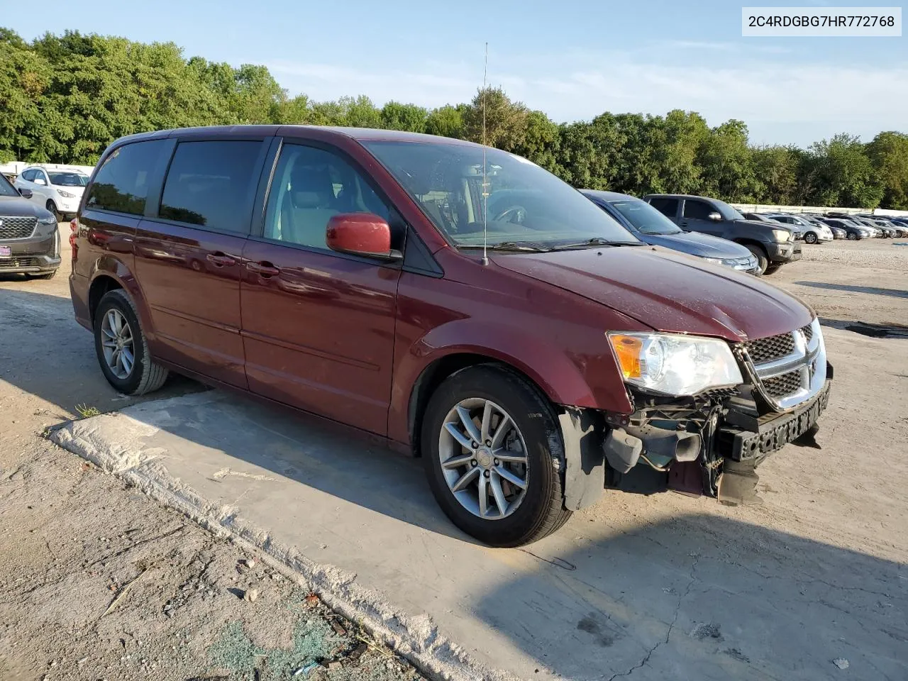 2C4RDGBG7HR772768 2017 Dodge Grand Caravan Se