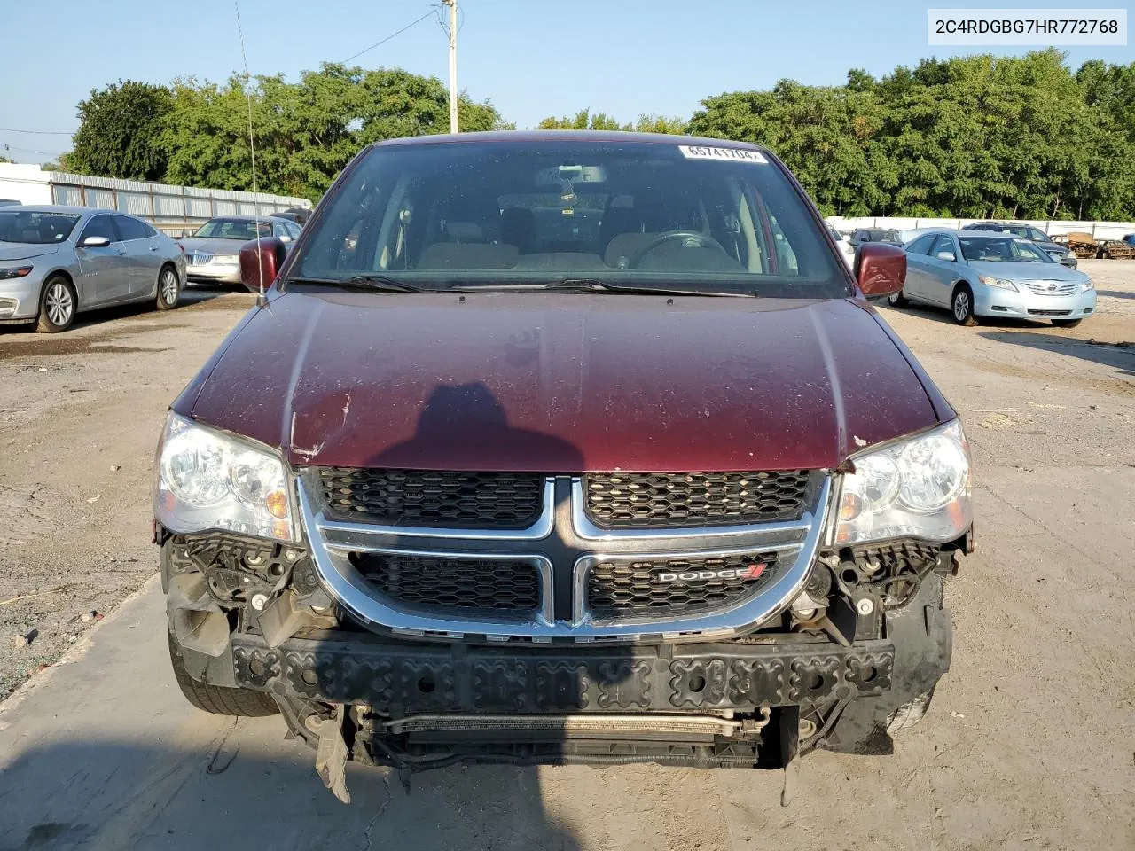 2C4RDGBG7HR772768 2017 Dodge Grand Caravan Se