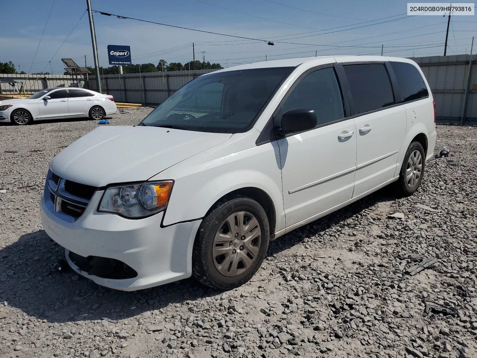 2C4RDGBG9HR793816 2017 Dodge Grand Caravan Se