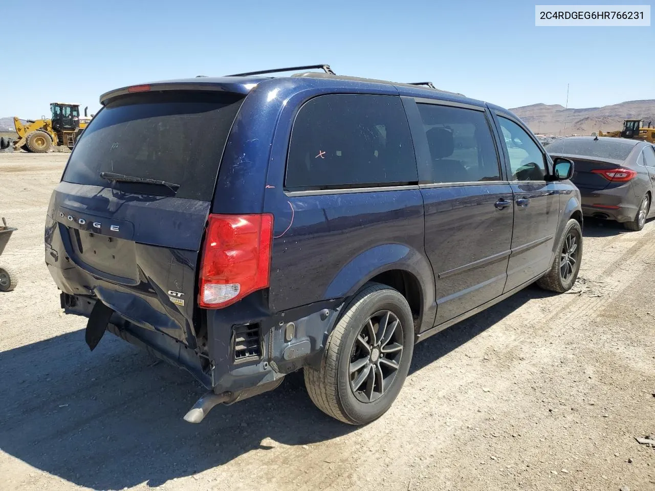 2C4RDGEG6HR766231 2017 Dodge Grand Caravan Gt