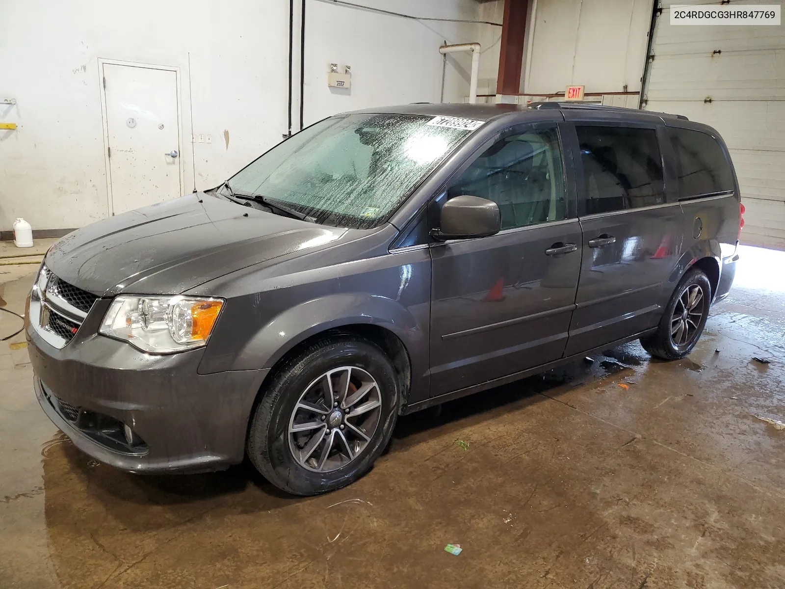 2017 Dodge Grand Caravan Sxt VIN: 2C4RDGCG3HR847769 Lot: 67289924