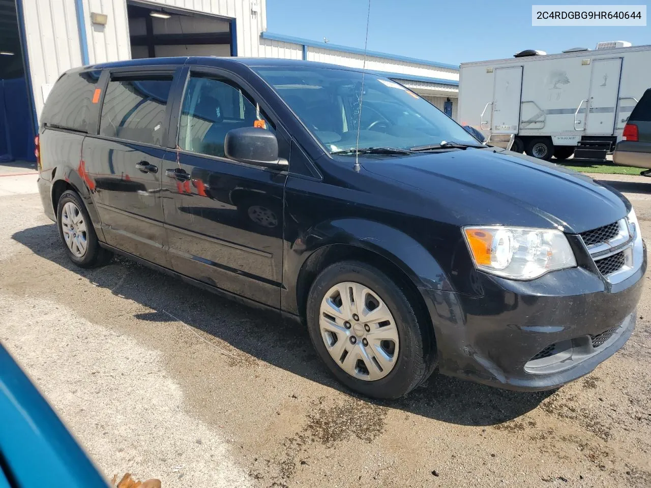 2017 Dodge Grand Caravan Se VIN: 2C4RDGBG9HR640644 Lot: 67556324