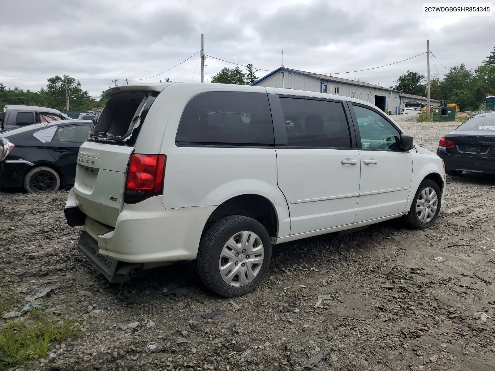 2C7WDGBG9HR854345 2017 Dodge Grand Caravan Se