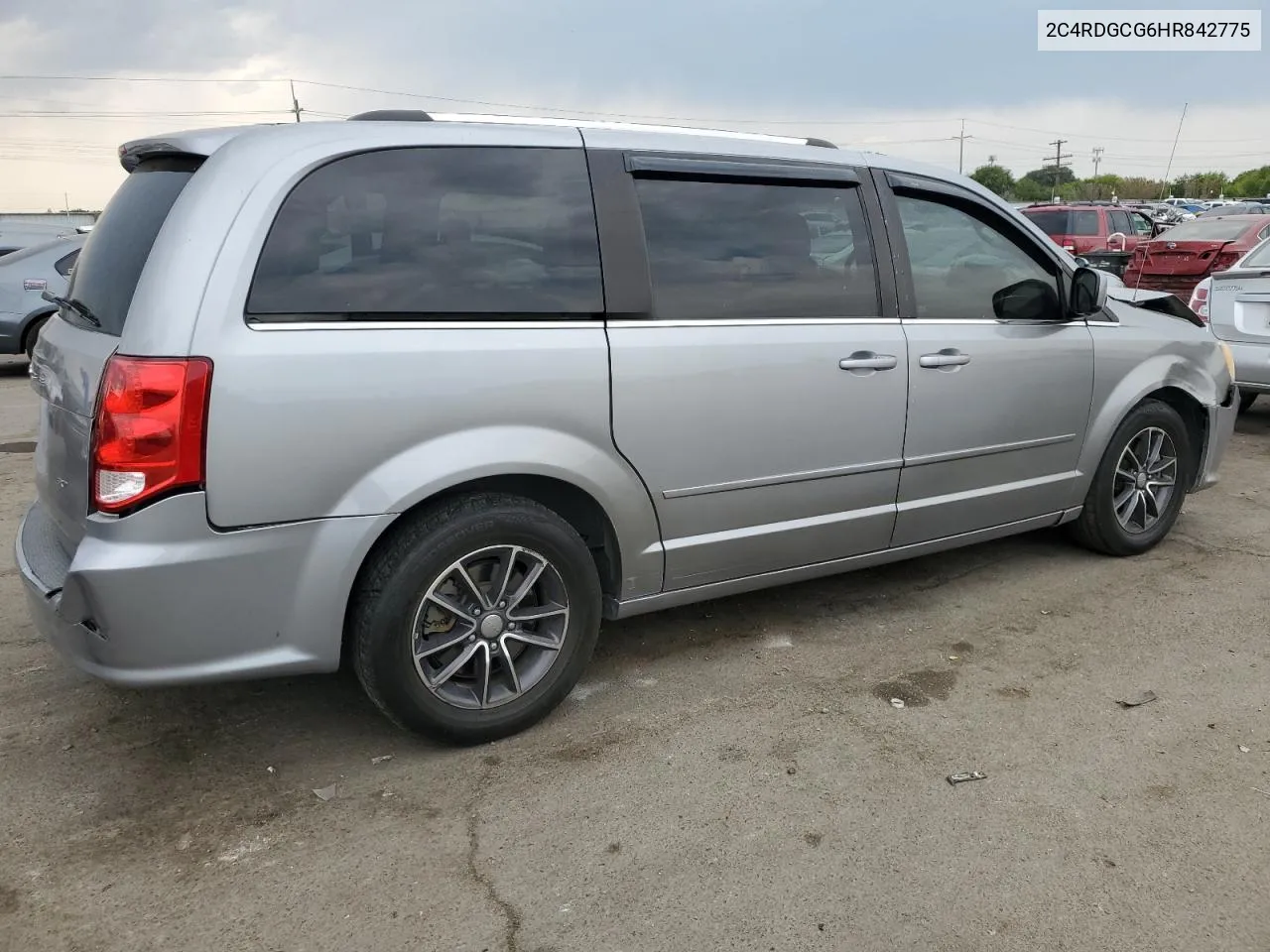 2C4RDGCG6HR842775 2017 Dodge Grand Caravan Sxt