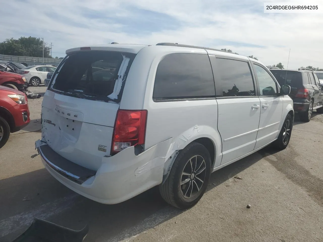 2C4RDGEG6HR694205 2017 Dodge Grand Caravan Gt