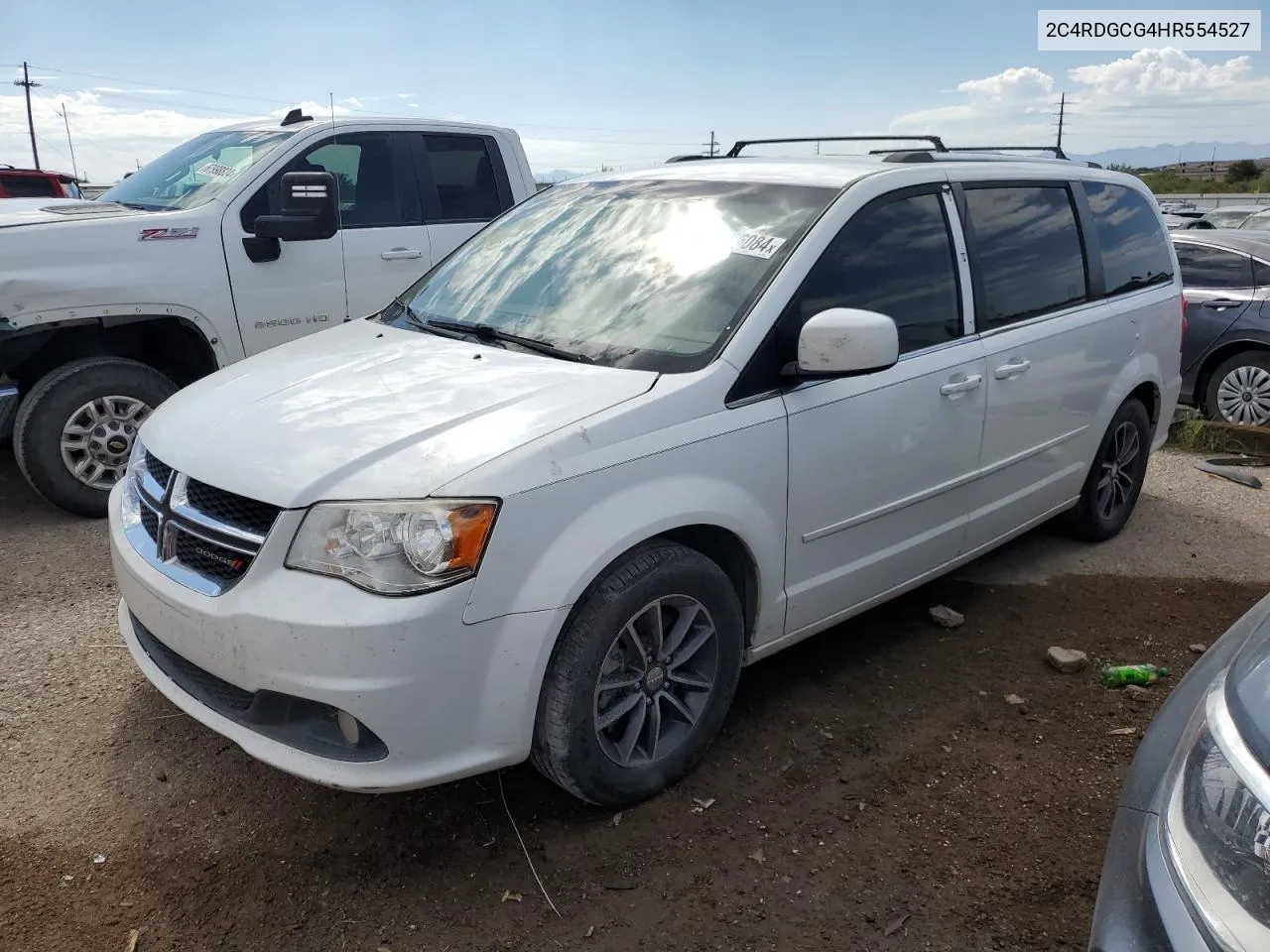 2017 Dodge Grand Caravan Sxt VIN: 2C4RDGCG4HR554527 Lot: 68386084