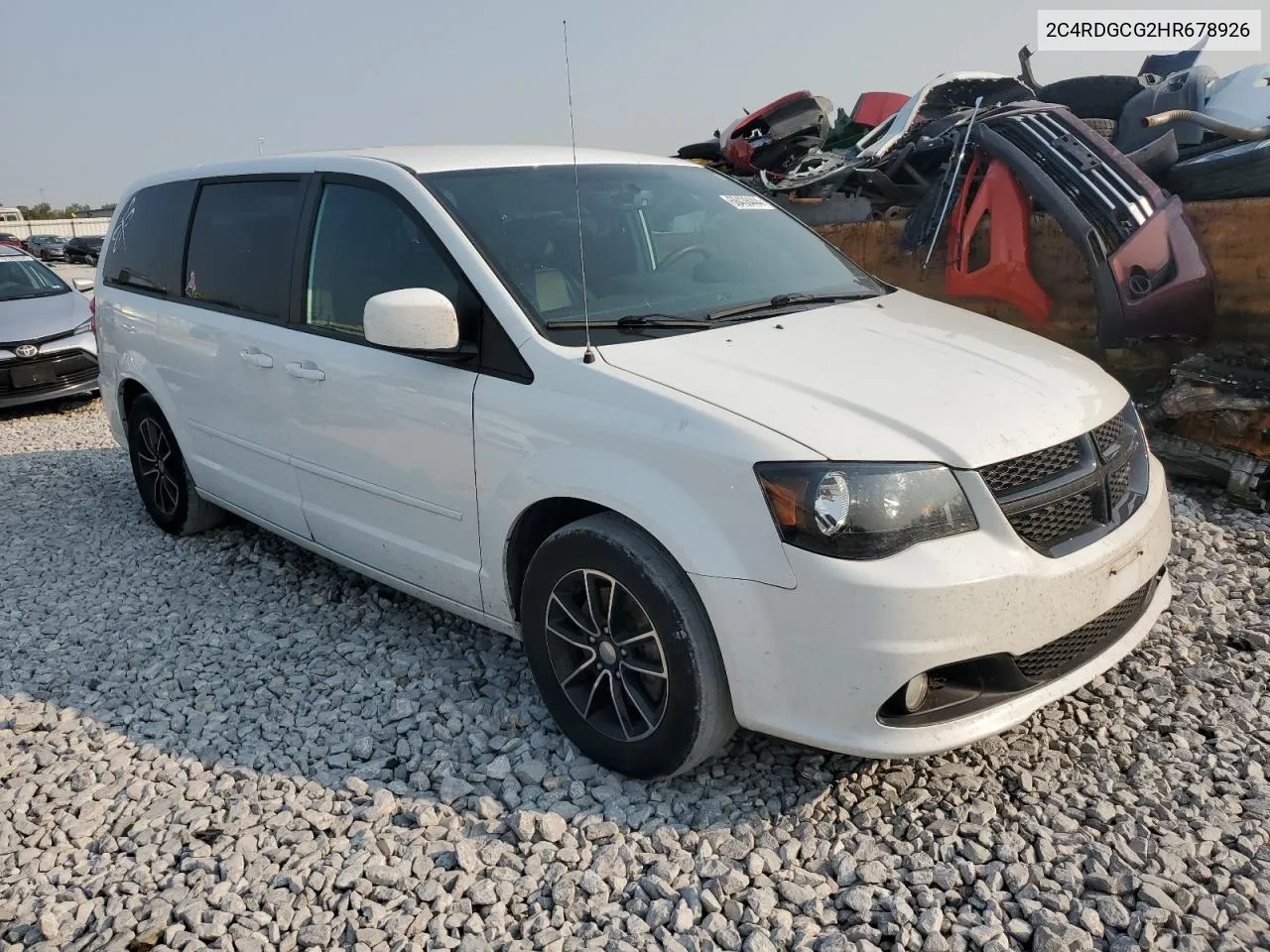 2C4RDGCG2HR678926 2017 Dodge Grand Caravan Sxt