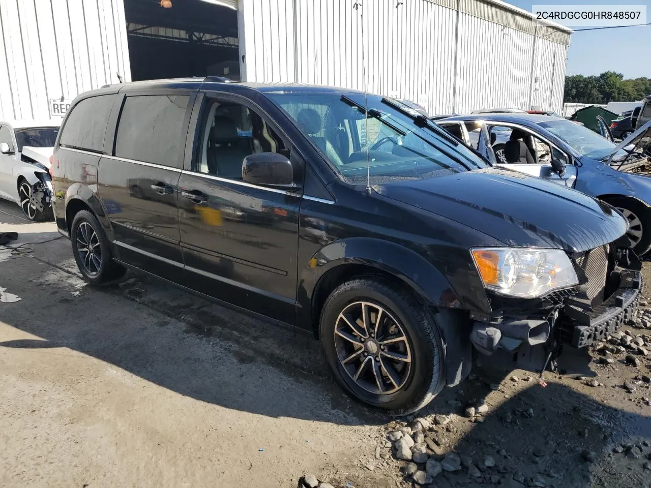 2C4RDGCG0HR848507 2017 Dodge Grand Caravan Sxt