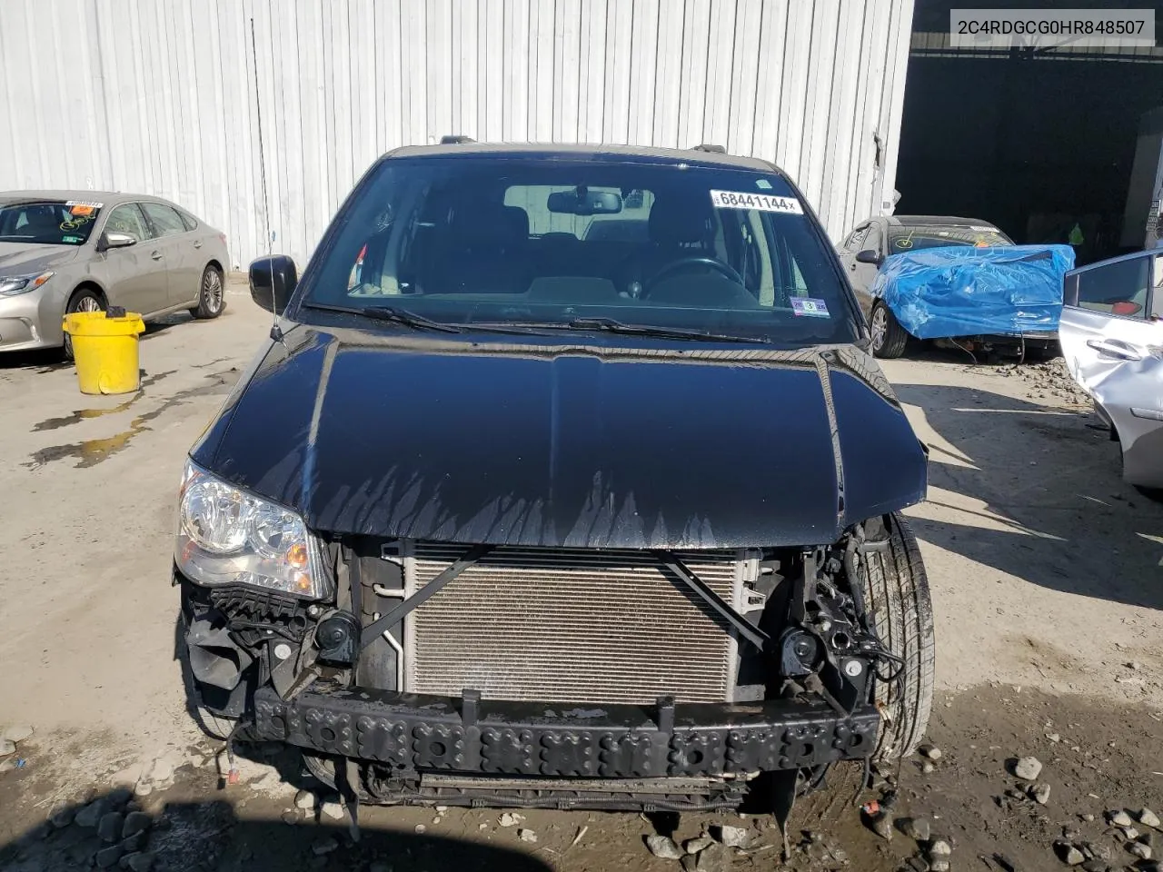 2C4RDGCG0HR848507 2017 Dodge Grand Caravan Sxt